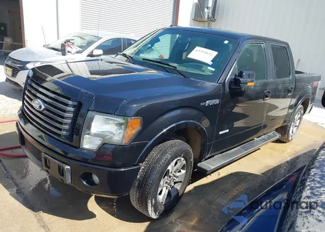 2012 Ford F-150 Fx2 from USA, damaged, VIN 1FTFW1CT9CFA42897